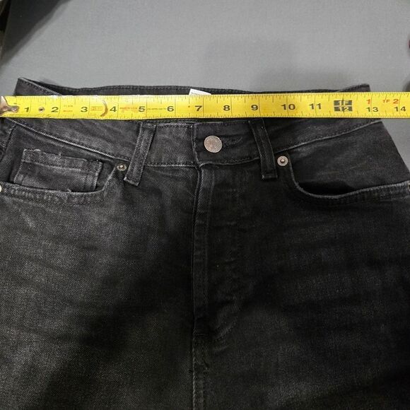 Forever 21 Super High Rise Distressed Skinny Jeans Sz 28 - Picture 10 of 10